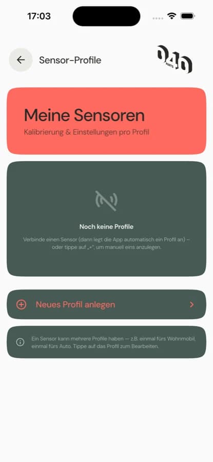 Vehicle profile list