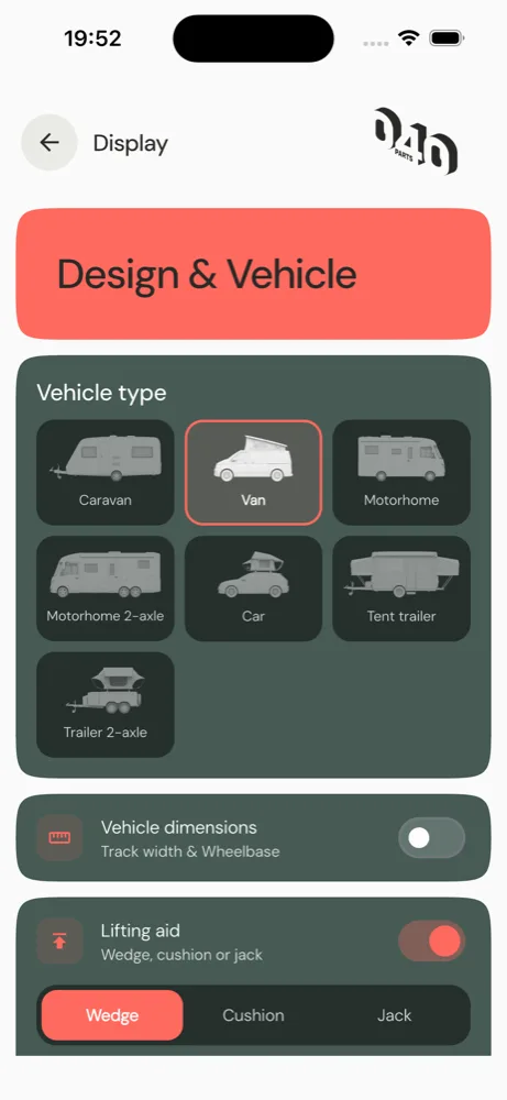 Design & Fahrzeug